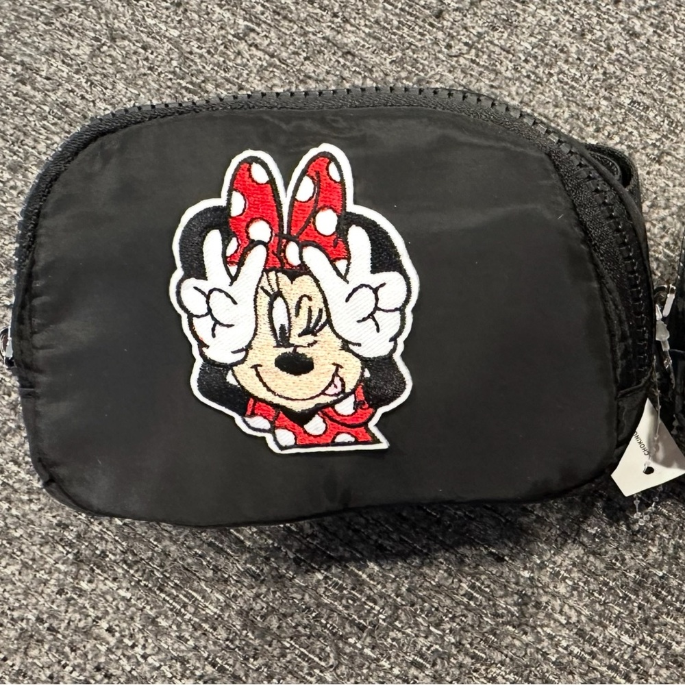 Minnie Mouse Black Pouch